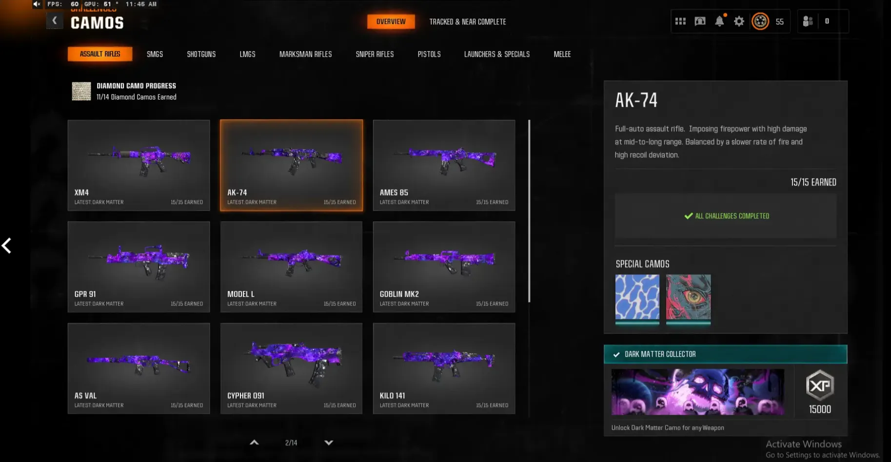 🔥 33 Dark Matter Level 55 🎮 Xbox Linked | Full Access | Instant Delivery 🚀